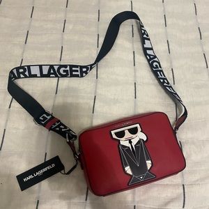NWT Karl Lagerfeld Maybelle Cross Body Purse